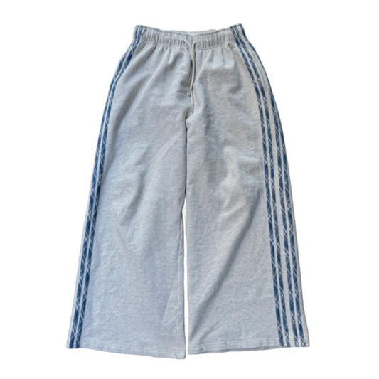 LEOPAR GREY TRACK PANTS